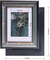 5x7 Picture Photo Frame 1 Pack Antique with Matted for 4X6 Peacock Blue Color Plastic